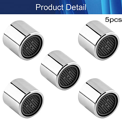 Juvielich 5Pcs Faucet Aerators Faucet Flow Restrictor Replacement Parts Insert Sink Aerator For Bathroom Or Kitchen 18Mm #TOP3