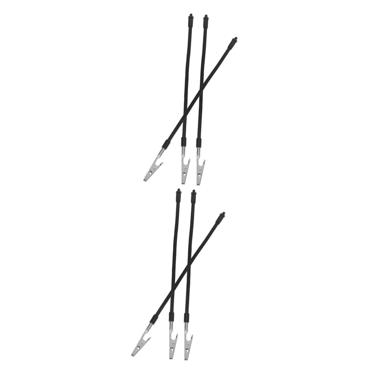 SOLUSTRE Sets Third Hand Soldering Workbench Clamp Metal Wire Alligator Clamps Led Magnifying Lamp Sturdy Base for Electronics Repair for Hobbyists Pcs