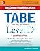 McGraw-Hill Education TABE Level D, Second Edition