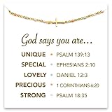 STORYJEWELLERY S925 Cross Bracelet for Women, Christian Bracelets, Christmas Gifts for Women, Confirmation and Baptism Gifts, Religious Bracelets