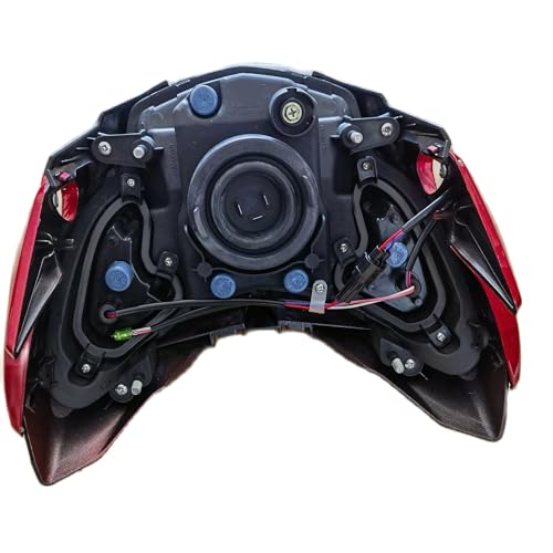 Phare moto pour Apache RTR 200 bloc optique avant complet - 4