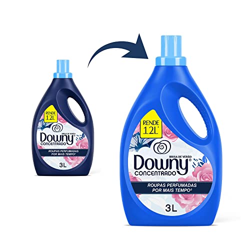 Downy Brisa de Verão - Amaciante Concentrado, 3L