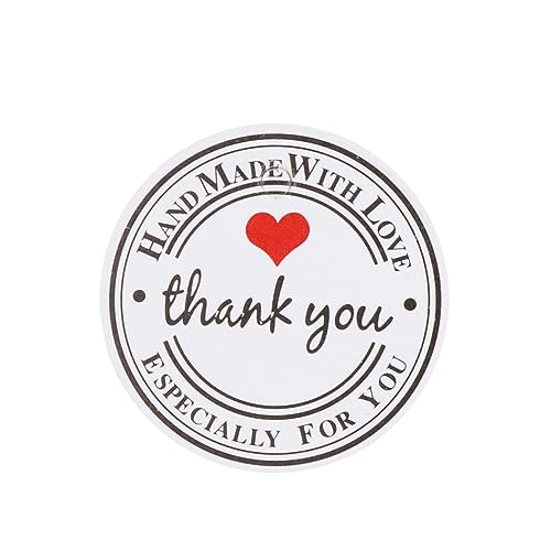 Beavorty 100pcs Party Favor Thank You Tags Labels Thank You Paper Tags Thank You Hanging Tags Christmas