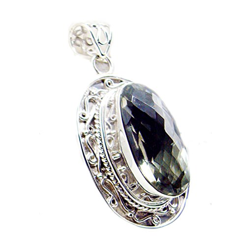 Pendentif en améthyste verte naturelle bijou idéal pour sublimer vos tenues