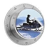 motoneige les mosses Dos magnétique : l'horloge compte à rebours pour motoneige est livrée avec un dos magnétique qui vous permet de coller facilement le compte à rebours sur n'importe quelle surface métallique, comme un réfrigérateur, un four, un tableau blanc ou une armoire de classement. Il n'y a pas besoin de vous soucier que la minuterie magnétique de motoneige tombe