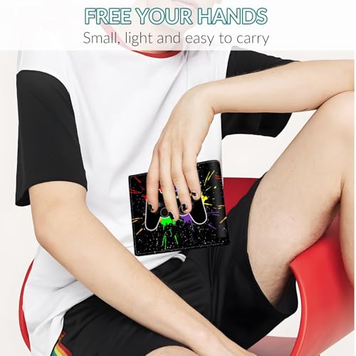 Image of Boys Wallet Gifts for Gamers Boys Gamepad Leather Wallets Credit Id Card Cash Holder Rfid Blocking Zipper Aesthetic Wallets With Coin Pocket Id Window Teen Gaming Wallets for Gamers Men Boys Teenager