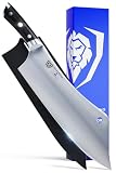 Picture of Dalstrong Chef & Cleaver Hybrid Knife - 12 inch Extra-Large - The Crixus - Gladiator Series Elite - HC German Steel - G10 Handle - Heavy Duty - w/Sheath - NSF Certified