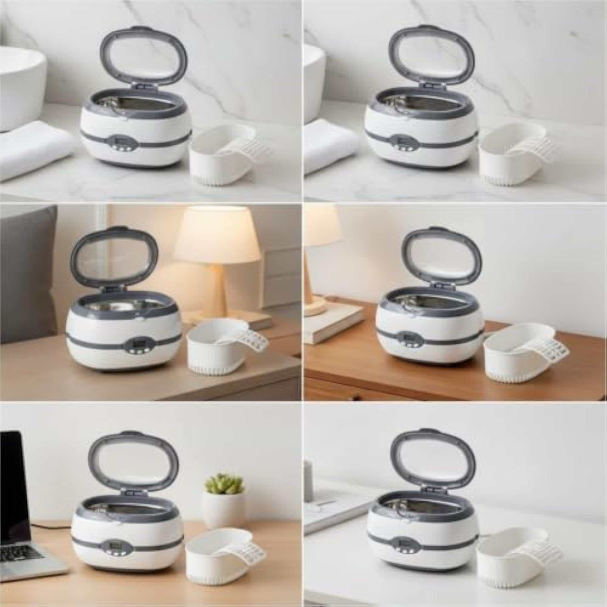 Compact Sonic Cleaner with Digital Display for Jewelers