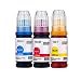 Produktbild B-T Kompatibel Tinte Ersatz für Epson 102 Tintenflasche für Epson EcoTank ET-2700 ET-2750 ET-2756 ET-3700 ET-3750 ET-4750 ET 2700 2750 2756 3700 3750 4750(1 Cyan, 1 Magenta, 1 gelb)