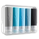 INSFIT Reiseflaschen für Toilettenartikel, CAA-zugelassen, 85 ml, Reisegröße, BPA-frei...