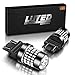 LUYED 3157 LED Bulb Red for Brake Lights 400% Brighter 12-24v Super Bright 3056 3156 3057 4157 LED Bulbs with Projector for Tail Lights,Stop Lights,Parking Lights,Pack of 2