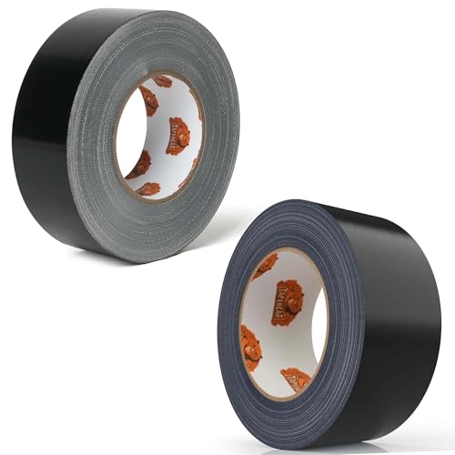 TAPEBEAR 16.5mil Black Duct Tape Heavy Duty 1.88