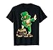 Dabbing Leprechaun Shirt St Patricks Day Kids Boys Women Men