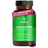 Vitabay Astaxanthin 12 mg Hochdosiert VEGAN