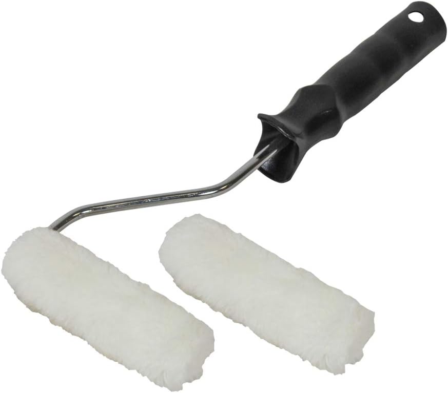 Faithfull RMINIKIT 100mm 4-inch Mini Roller Kit Frame and 2 Refills