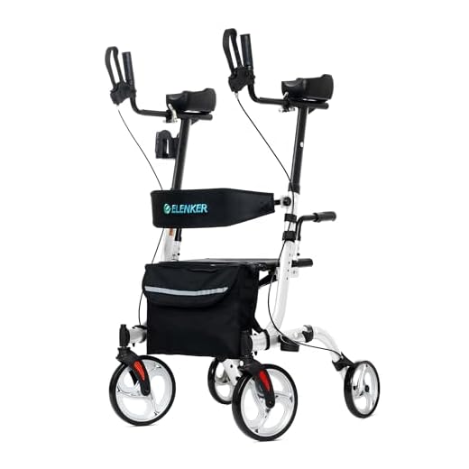 Upright Walker, Stand Up Folding Rollator Walker