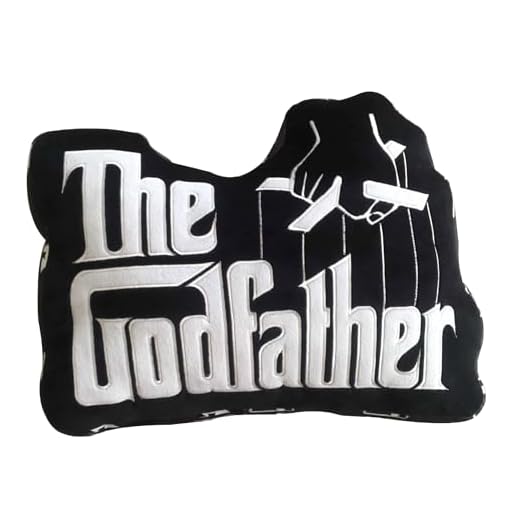 Cojín con Logo de Le Parrain – Cojín cómodo y Agradable de apretar – Diseño: Logotipo del Parrino – Regalo para Fan y Apasionado Dimensiones 40 cm x 40 cm