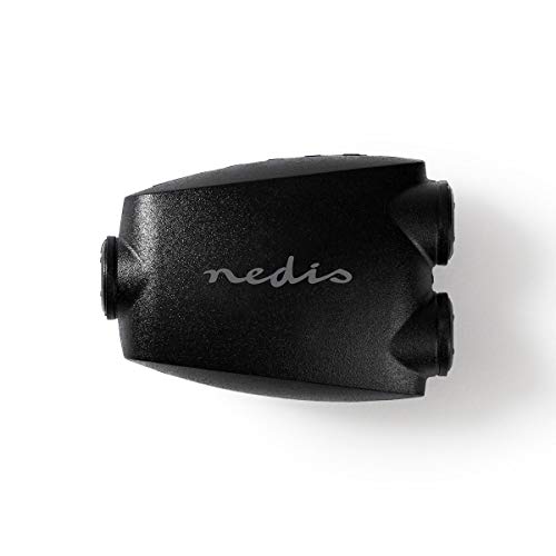 nedis CAGB25940BK Adaptador TosLink Hembra, Negro