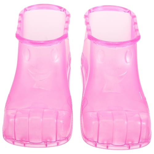 Bain de Pieds Massant Amosfun Haute Tige Rouge pour Soulager les Tensions et Soigner la Peau