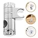 DECHOUS 3pcs Bathing Bracket Rotating Shower Head Holder No Tools Needed Easy ° Adjustable Abs Material for Standard Shower Rods