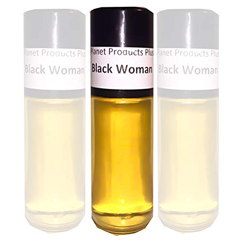 1Oz Black Woman Roll On Body Oil Fragrance.by Nps #TOP6