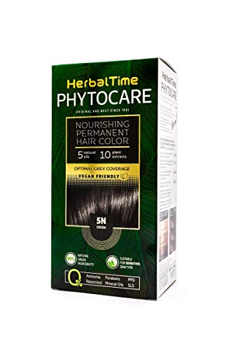 Nirvel Green Haarfärbecreme – Permanente Farbe Ohne Ammoniak – 60 Ml, Für Sattes, Glänzendes Haar & Optimale Graudeckung