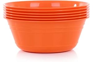 Mintra Home Orange Snack Bowls