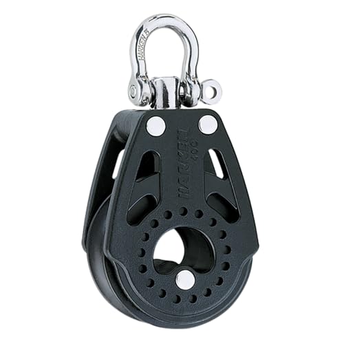 HARKEN Premium Sailing 40mm Carbo Boat Block Double Pulley, Swivel, Part 2638