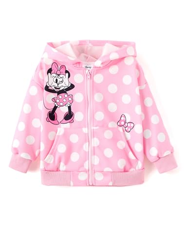 Disney Frozen Stitch Princess Minnie Mickey Spiderman Girls/Boys Zip Up Hoodie Fall Zipper Sweatshirt Jacket Toddler-Big Kid