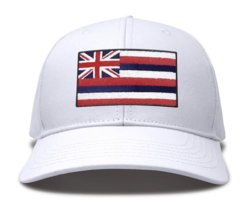 Image of International Tie State Hat for Men and Women, Adjustable Snapback Trucker Baseball Cap with Embroidered Patch
