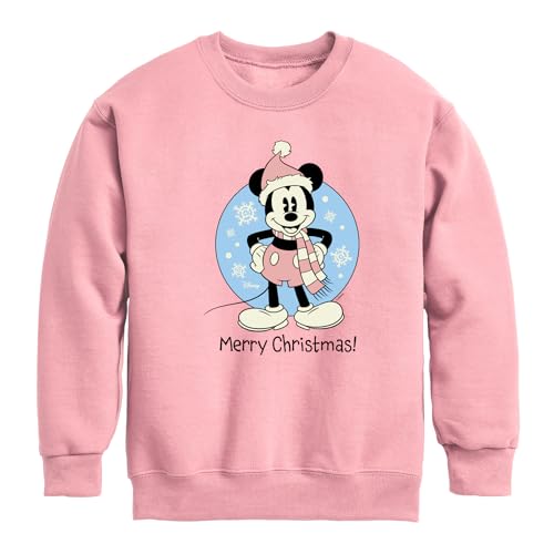 Disney - Mickey Merry Christmas - Toddler & Youth Crewneck Fleece Sweatshirt