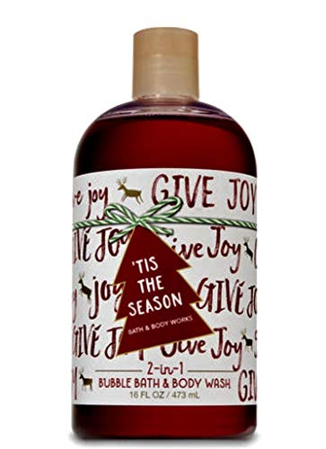 Bath & Body Works ‘Tis The Season 2-in-1 Bubble Bath & Body Wash 16 Ounce (473 Milliliter)