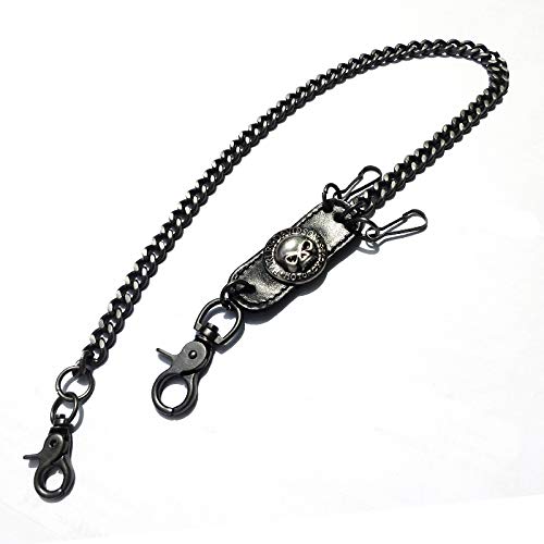 Image secondaire de iwobi Chaine Portefeuille Biker, Décor Hommes Portefeuille Chaîne Hip Hop Pantalon Punk Chaîne