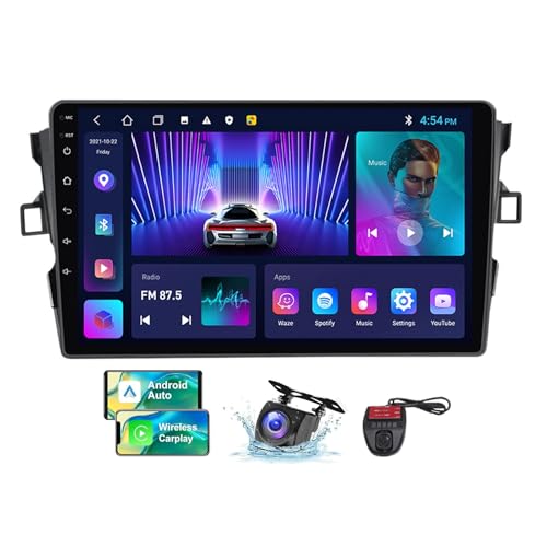 Autoradio Android 13 pour voyager connecté en Toyota Auris 1