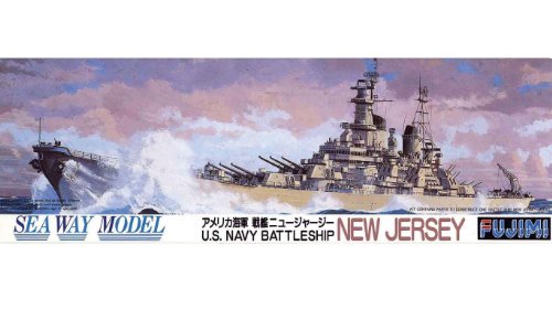 USS New Jersey FJM44111 1/700 maquette de cuirassé américain pour modéliste