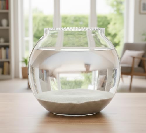 Image of CAS 1L to 14L Glass Fish Bowl (12 inches, Surface (Glass)) 13.5 litres