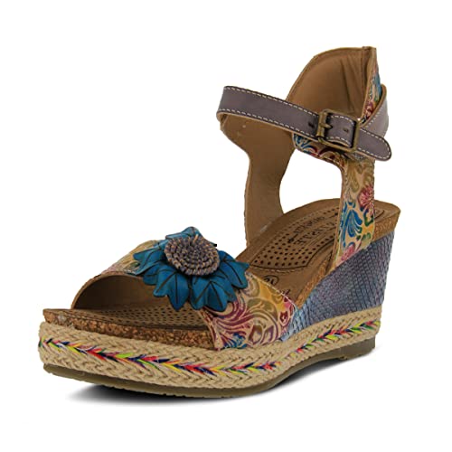 L'Artiste by Spring Step Annmarie Grey Multi 39 (US Women's 8.5)