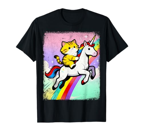 Katze - Lustiges Fun Streetwear Comic Design T-Shirt
