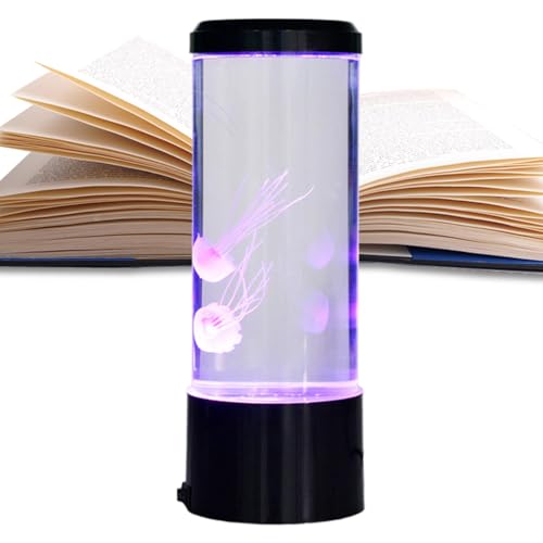 Lampe d'ambiance méduse silencieuse pour créer un salon relaxant le soir