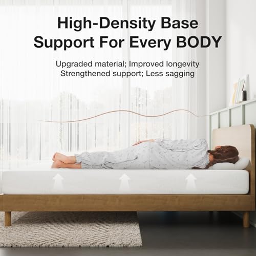 Novilla Twin XL Mattress, 8 Inch Twin XL Mattress in a Box, Gel Memory Foam Mattresses with Comfort Foam for Cooling Night Sleep, Pressure Relief, CertiPUR-US Certified