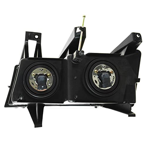 Image of TRQ Passenger Side Headlight Assembly Black Bezel Compatible with 2004-2012 Chevrolet Colorado GMC Canyon 2006 Isuzu i-280 2007-2008 i-290 i-350 i-370 GM2503234