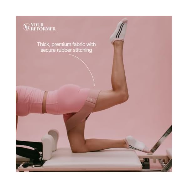 Fabric Booty Bands Set, 3 Resistance Levels for Pilates - Image 2