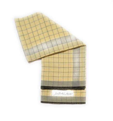 Image of 100% Pure Cotton Checked Fancy 2mts lungi,