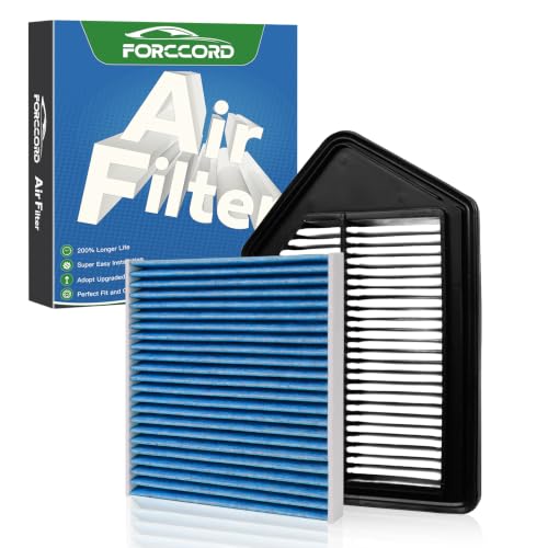 Image of Engine & Cabin Air Filter Fit for 2010-2011 Honda CR-V CRV L4 2.4L Air Filter Kit Replace#CF10134 17220-REZ-A00 Car Accessories