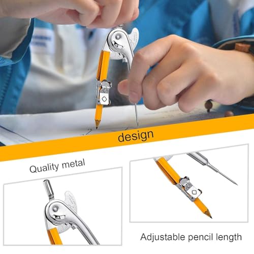 Kit de mathématiques avec rapporteur et équerre pour tracer sans casser