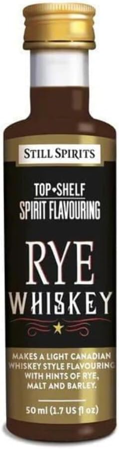 Still Spirits Top Shelf Rye Whiskey Essence Flavours 2.25L