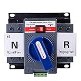 Micro-disjoncteur ATS 2P 4P 63A 230V 380V, commutateur de transfert automatique à double puissance