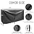 Hayenda Firewood Rack Cover, 8 Feet Waterproof Firewood Log Rack Cover Oxford Heavy Duty Outdoor All-Weather Protection for Wood Rack Cover [Black]