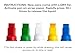 Glass Pen Window Marker: Liquid Chalk Pens for Glass, Whiteboard Markers with Washable Paint - Graduation, Car Windows, Mirror Pen, Storefront, Wedding, Parade, Party & Holiday (5 Pens - Jumbo Tip)