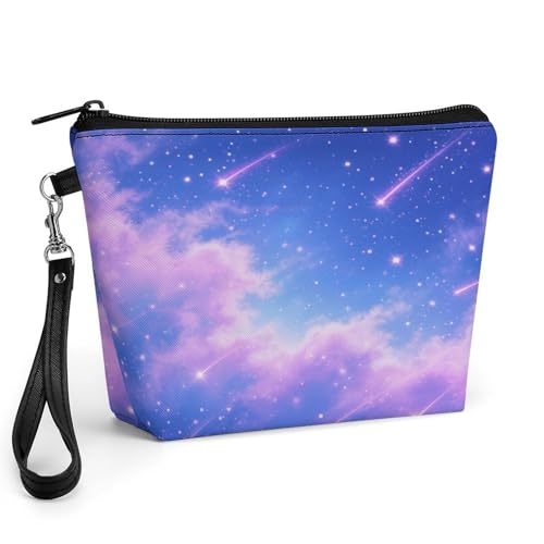 Bolsa de maquillaje de nebulosa de 8.9 pulgadas para organizar cosméticos